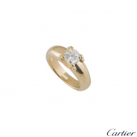 Cartier Yellow Gold Diamond Ring 1.01ct G/VVS2 Cartier Yellow Gold Diamond Ring 1.01ct G/VVS2